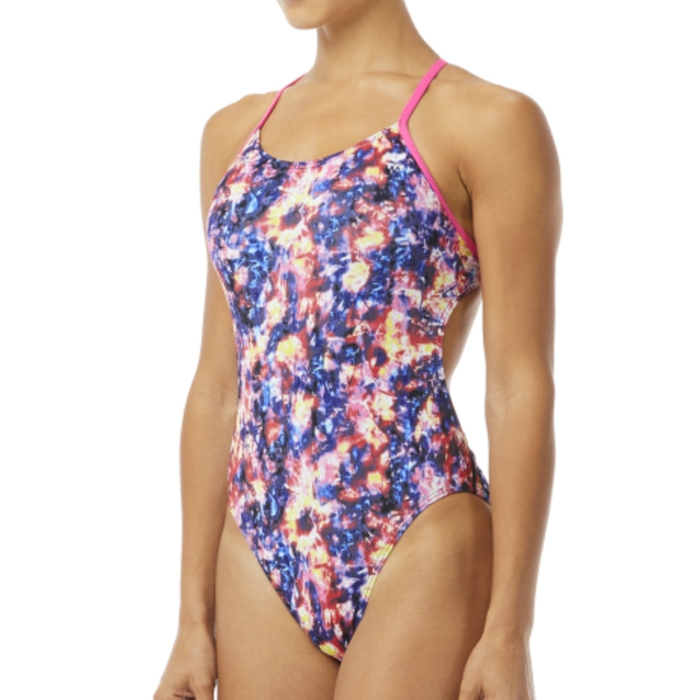 TYR Stellar Cutout One-Piece Swimsuit Size 30
